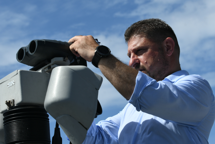 Επίσκεψη Χαρδαλιά στα επιτηρητικά φυλάκια Χάλκης, Κάσου και Αστυπάλαιας - Δείτε εικόνες