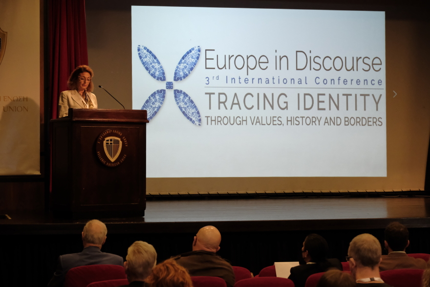 3ο Διεθνές Συνέδριο “Europe in Discourse: Tracing Identity through Values, History and Borders”