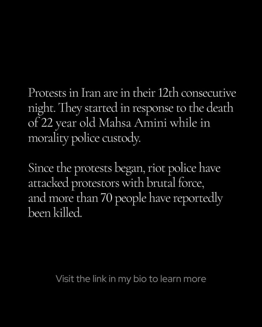 Αντζελίνα Τζολί: Το μήνυμα της ηθοποιού στις γυναίκες του Ιράν