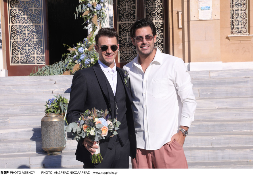 Κωνσταντίνος Γαβαλάς: Φωτογραφίες από τον γάμο του με την Ελευθερία Κοντογεώργη