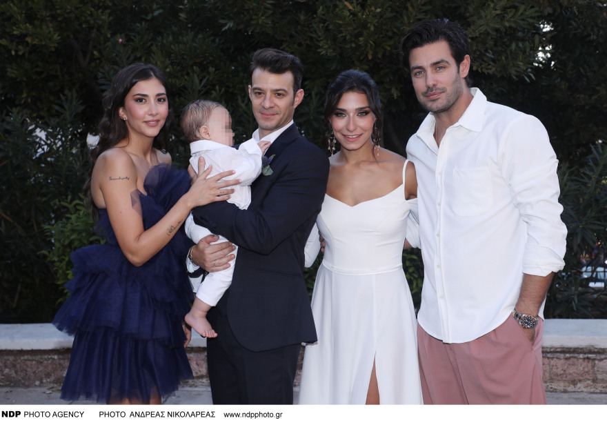 Κωνσταντίνος Γαβαλάς: Φωτογραφίες από τον γάμο του με την Ελευθερία Κοντογεώργη