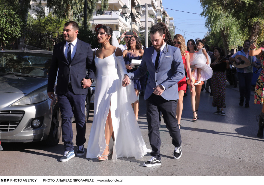 Κωνσταντίνος Γαβαλάς: Φωτογραφίες από τον γάμο του με την Ελευθερία Κοντογεώργη