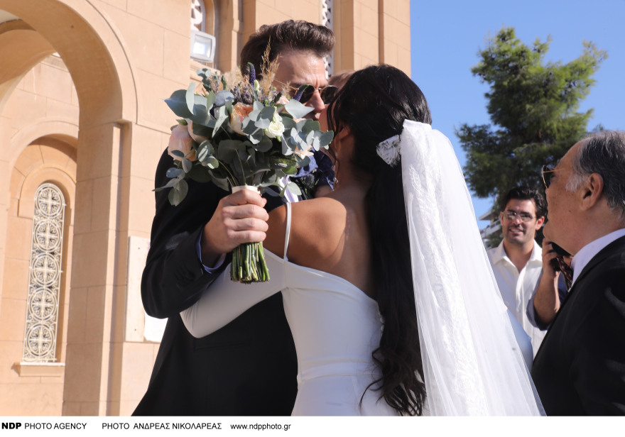 Κωνσταντίνος Γαβαλάς: Φωτογραφίες από τον γάμο του με την Ελευθερία Κοντογεώργη