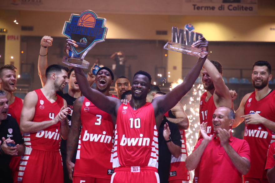 Super Cup μπάσκετ, Παναθηναϊκός - Ολυμπιακός 52-67: Σε «ερυθρόλευκα» χέρια η πρώτη κούπα 