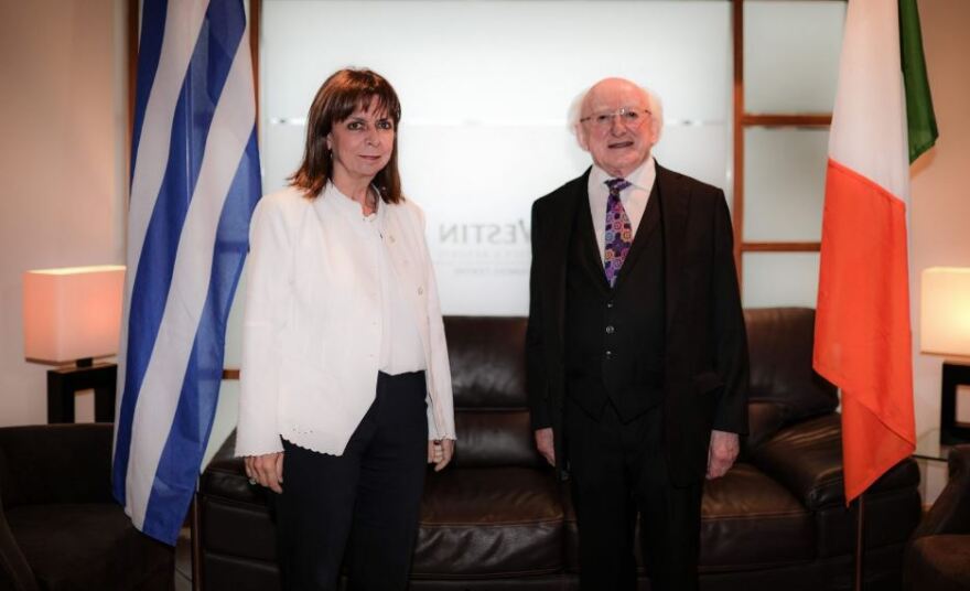 Σακελλαροπούλου: Ο αναθεωρητισμός και η προκλητική ρητορική θέτουν σε κίνδυνο την ειρήνη