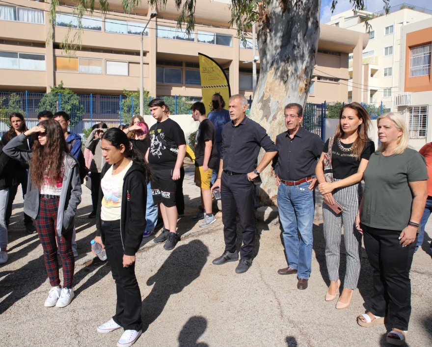 Συνεχίζεται το πρόγραμμα ενημέρωσης για την οδική ασφάλεια σε λύκεια του Πειραιά