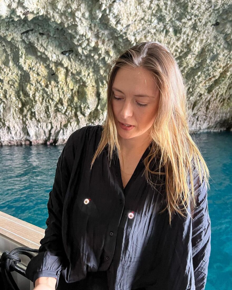 Μαρία Σαράποβα: Η διεθνούς φήμης τενίστρια βρίσκεται στην Ελλάδα 