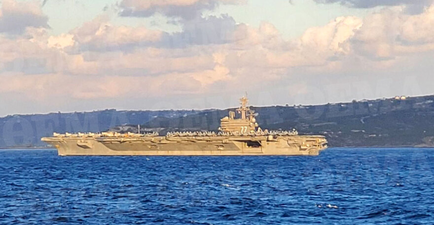 Κρήτη: Το αμερικανικό αεροπλανοφόρο «George H.W. Bush» στη Σούδα