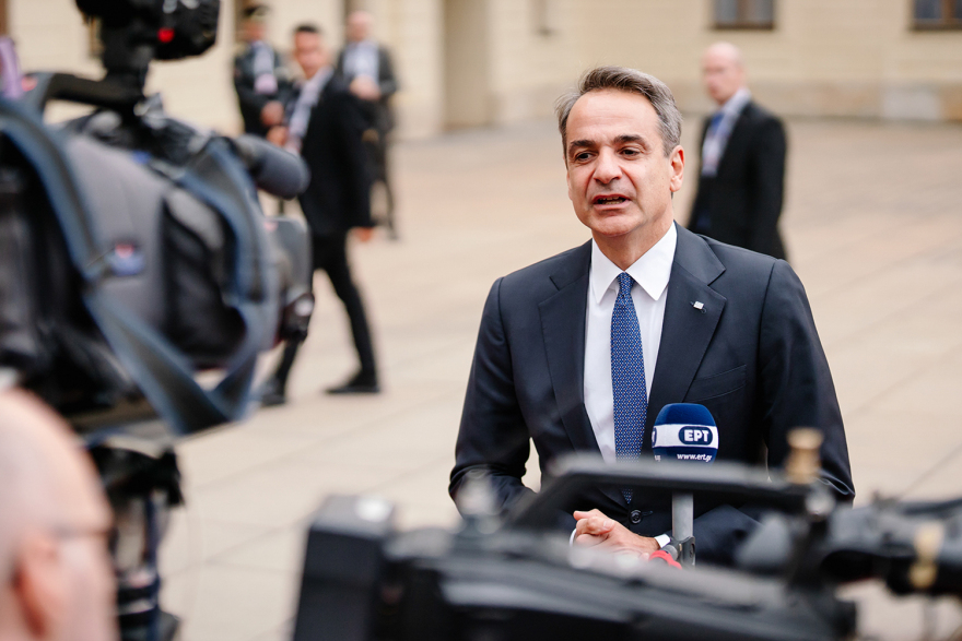 Μητσοτάκης από Πράγα: Οι ηγέτες είδαν από τον διάλογο με τον Ερντογάν ποιος προκαλεί