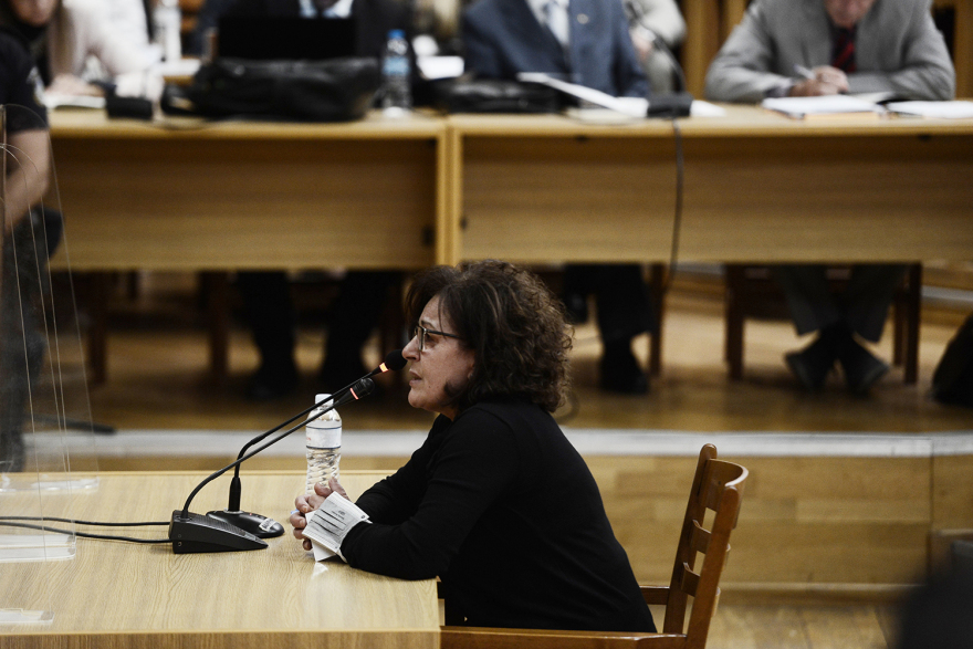 Δίκη Χρυσής Αυγής: Καταθέτει αυτή την ώρα στο Εφετείο η Μάγδα Φύσσα