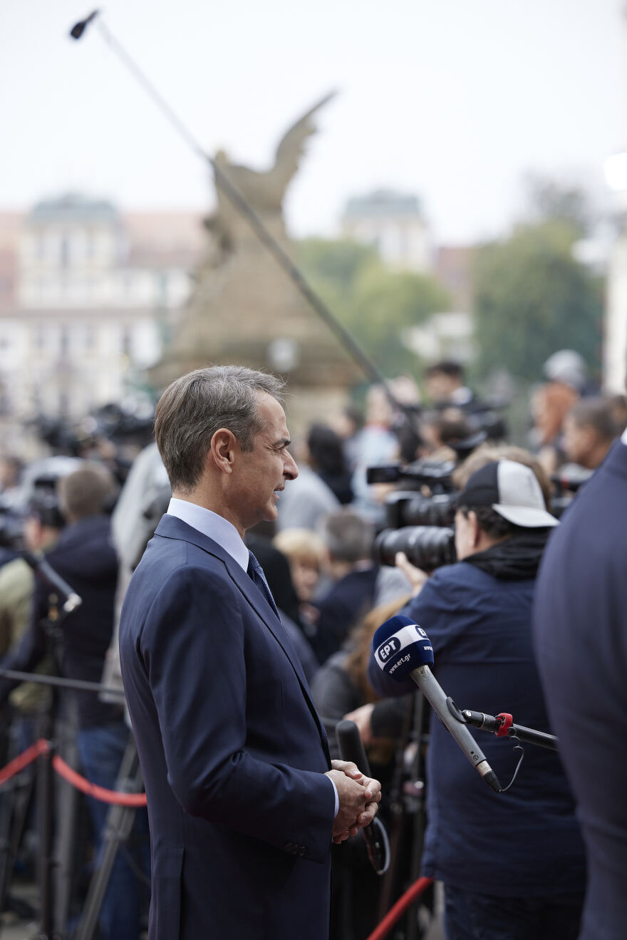 Μητσοτάκης από Πράγα: Οι ηγέτες είδαν από τον διάλογο με τον Ερντογάν ποιος προκαλεί