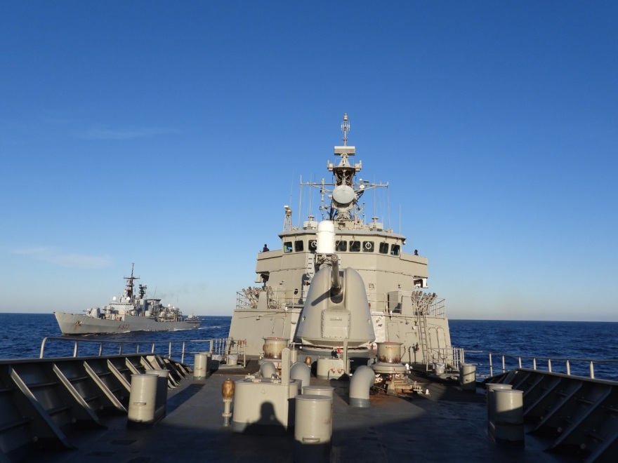 «EUNOMIA 3-22»: Εντυπωσιακές εικόνες από την αεροναυτική άσκηση Ελλάδας, Γαλλίας, Ιταλίας και Κύπρου