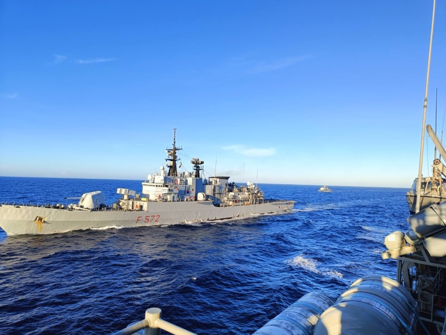 «EUNOMIA 3-22»: Εντυπωσιακές εικόνες από την αεροναυτική άσκηση Ελλάδας, Γαλλίας, Ιταλίας και Κύπρου