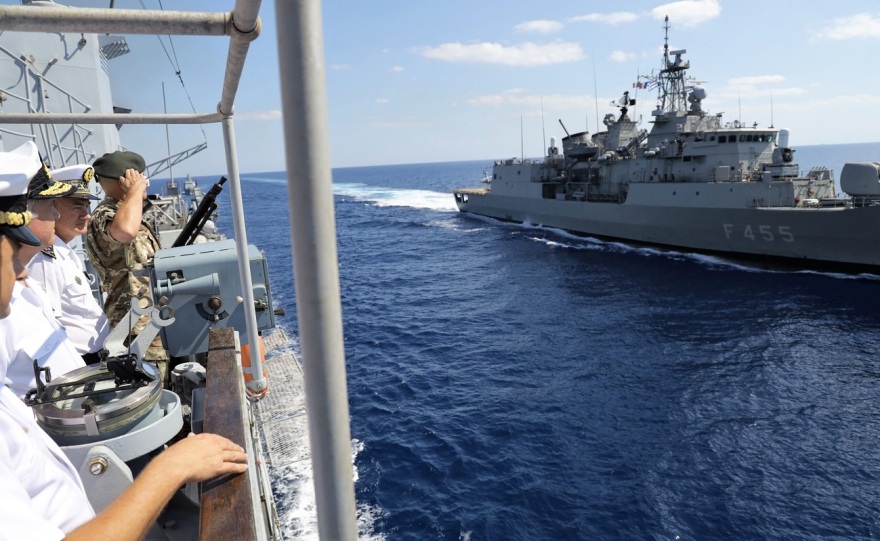 «EUNOMIA 3-22»: Εντυπωσιακές εικόνες από την αεροναυτική άσκηση Ελλάδας, Γαλλίας, Ιταλίας και Κύπρου