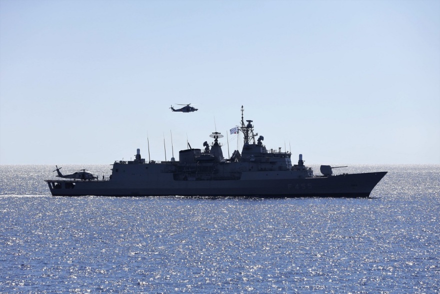 «EUNOMIA 3-22»: Εντυπωσιακές εικόνες από την αεροναυτική άσκηση Ελλάδας, Γαλλίας, Ιταλίας και Κύπρου