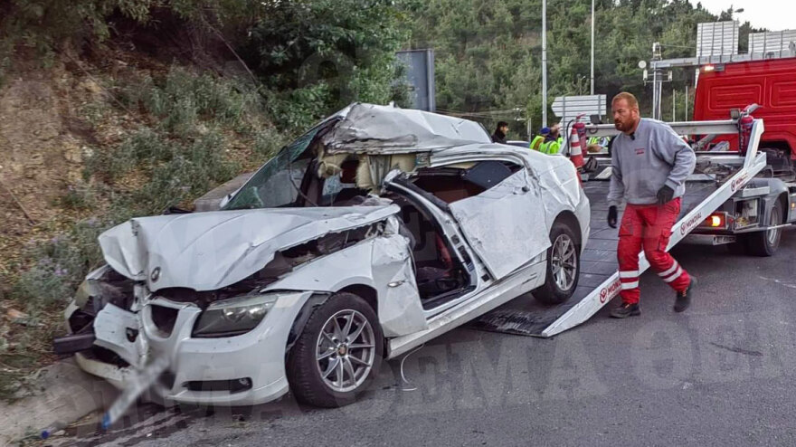 Θεσσαλονίκη: Σοβαρό τροχαίο στον Περιφερειακό - Δύο τραυματίες και ουρές χιλιομέτρων