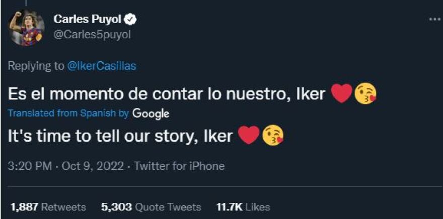  Ο Πουγιόλ ζήτησε συγγνώμη για το tweet που εκθέτει τον Κασίγιας 