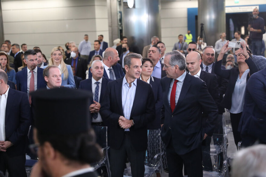 Εγκαίνια του μετρό στον Πειραιά - Μητσοτάκης: Εμείς παραδίδουμε έργα, κάποιοι παρουσίαζαν μουσαμάδες 