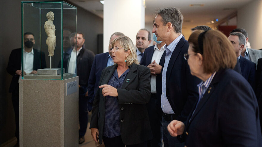 Περιοδεία Μητσοτάκη σε Πέλλα και Έδεσσα - Συναντήσεις με κατοίκους και φορείς 