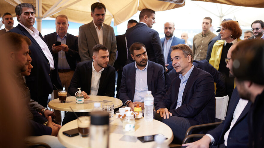 Περιοδεία Μητσοτάκη σε Πέλλα και Έδεσσα - Συναντήσεις με κατοίκους και φορείς 