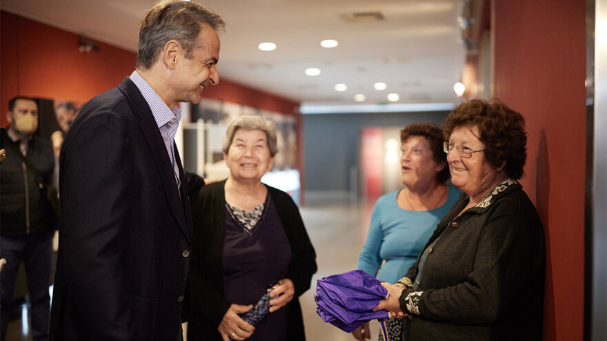 Περιοδεία Μητσοτάκη σε Πέλλα και Έδεσσα - Συναντήσεις με κατοίκους και φορείς 