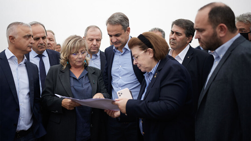 Περιοδεία Μητσοτάκη σε Πέλλα και Έδεσσα - Συναντήσεις με κατοίκους και φορείς 