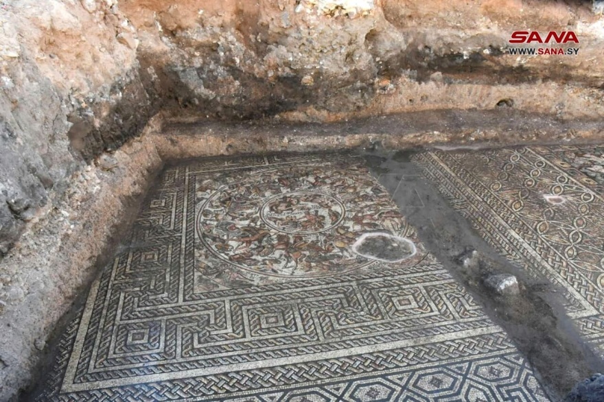 Συρία: Ένα σπάνιο, τεράστιο ψηφιδωτό της ρωμαϊκής εποχής βρέθηκε στην Αλ Ραστάν
