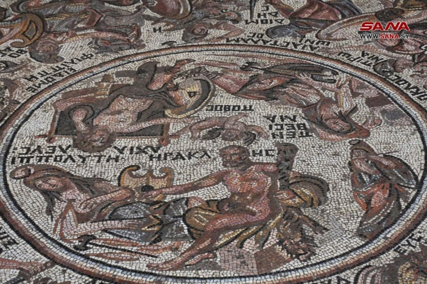 Συρία: Ένα σπάνιο, τεράστιο ψηφιδωτό της ρωμαϊκής εποχής βρέθηκε στην Αλ Ραστάν