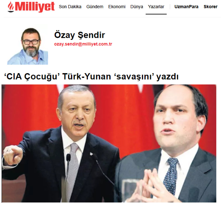 Αρθρογράφος Μilliyet: Ο Γκιουλέν παρέδωσε επιχειρησιακά σχέδια στην Ελλάδα για επίθεση στην Τουρκία