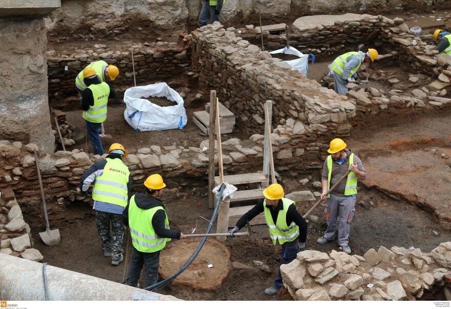 Δημιουργούνται επιτόπια μουσεία στους σταθμούς του Μετρό Θεσσαλονίκης