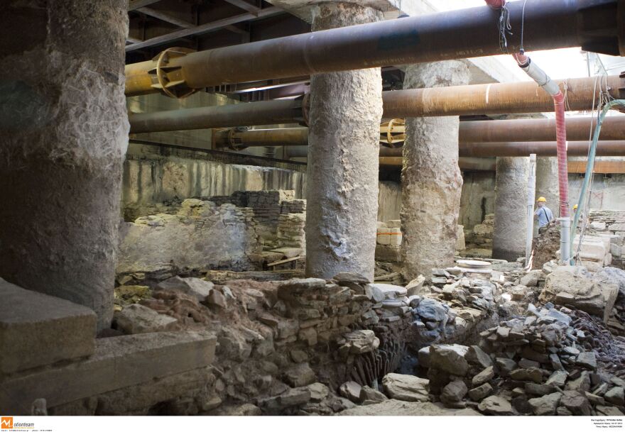 Δημιουργούνται επιτόπια μουσεία στους σταθμούς του Μετρό Θεσσαλονίκης