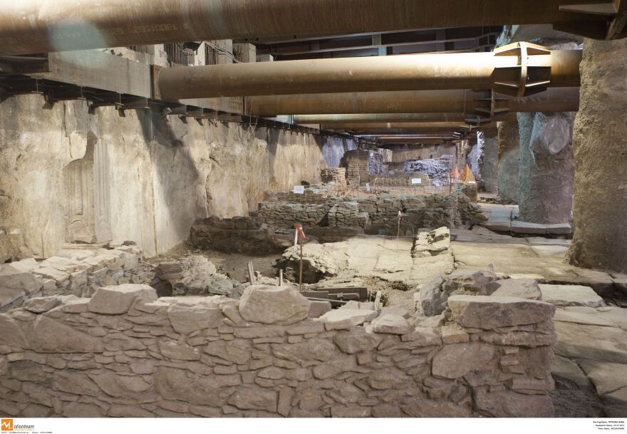 Δημιουργούνται επιτόπια μουσεία στους σταθμούς του Μετρό Θεσσαλονίκης