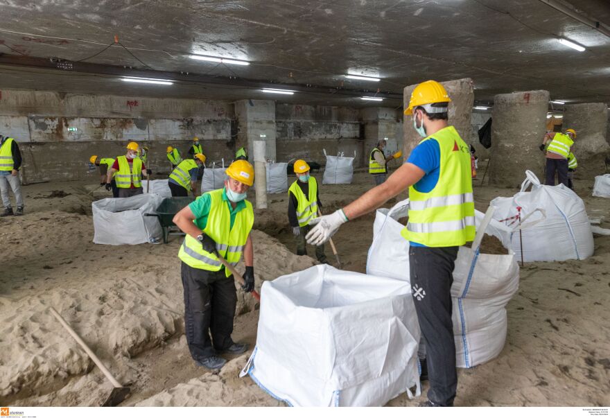 Δημιουργούνται επιτόπια μουσεία στους σταθμούς του Μετρό Θεσσαλονίκης