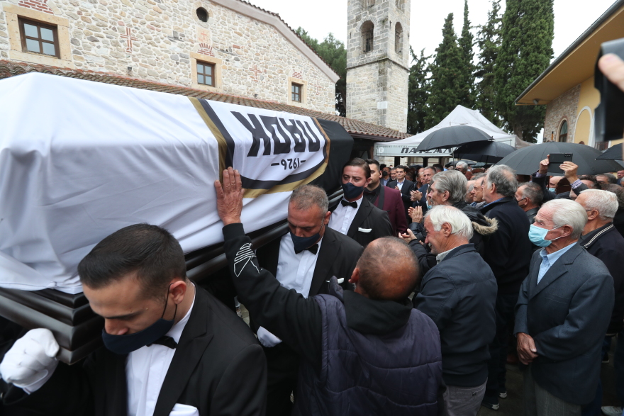 Σταύρος Σαράφης: Το τελευταίο αντίο στον «Καίσαρα» του ΠΑΟΚ 