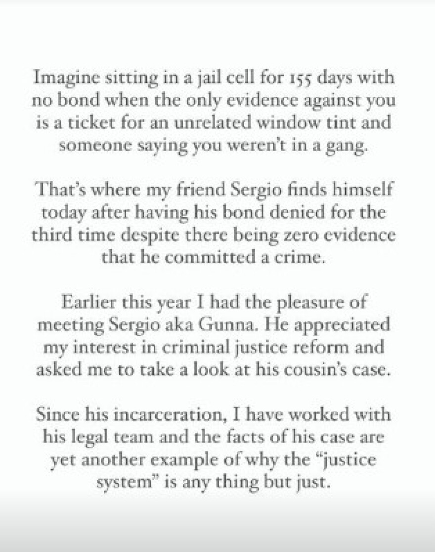 Κιμ Καρντάσιαν: «Παλεύει» για την αθώωση ράπερ που φυλακίστηκε για κλοπιμαία και ναρκωτικά