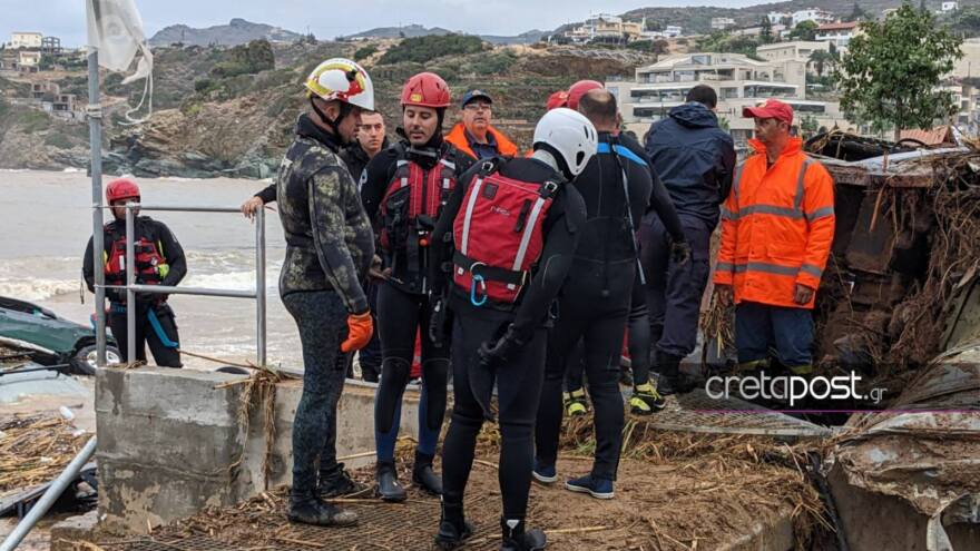 Κακοκαιρία στην Κρήτη: Μητέρα δύο παιδιών η 50χρονη αγνοούμενη στην Αγία Πελαγία