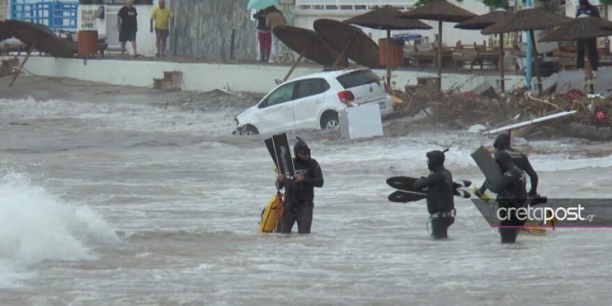 Κακοκαιρία στην Κρήτη: Μητέρα δύο παιδιών η 50χρονη αγνοούμενη στην Αγία Πελαγία
