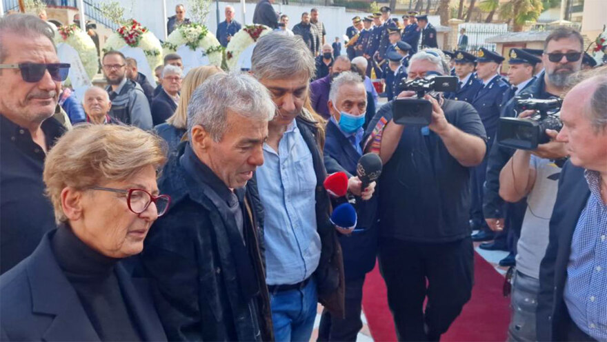 Αλέξανδρος Νικολαϊδης: Αβάσταχτος πόνος στο τελευταίο αντίο για τον Ολυμπιονίκη