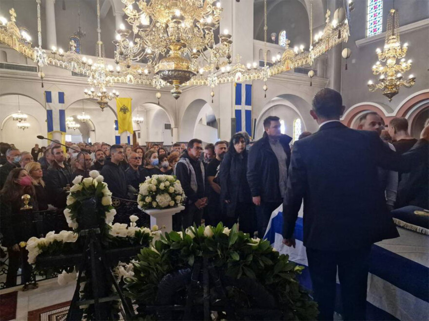 Αλέξανδρος Νικολαϊδης: Αβάσταχτος πόνος στο τελευταίο αντίο για τον Ολυμπιονίκη