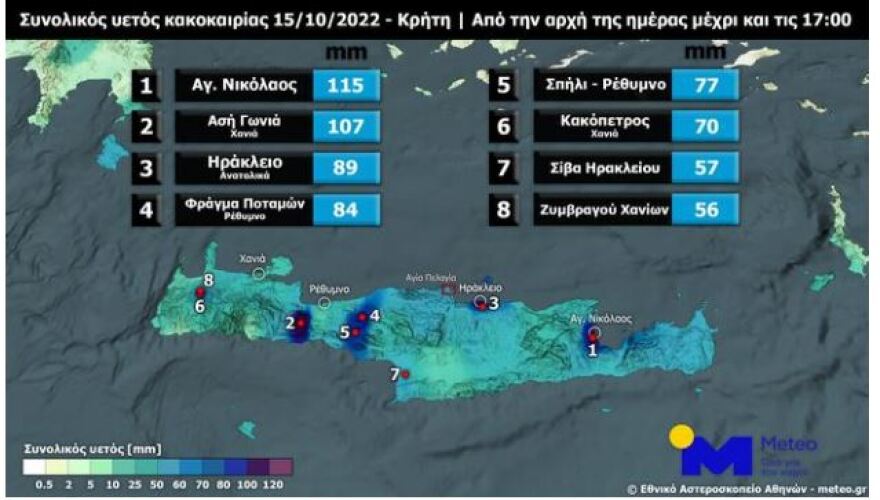 Κακοκαιρία στην Κρήτη: Εικόνες θεομηνίας - Τα μεγαλύτερα προβλήματα και η αγωνία για την αγνοούμενη μητέρα