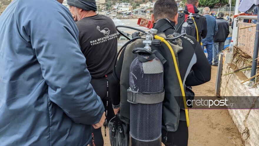 Κακοκαιρία στην Κρήτη: Εικόνες βιβλικής καταστροφής στην Αγία Πελαγία - Με δύτες και drones ψάχνουν την 49χρονη αγνοούμενη