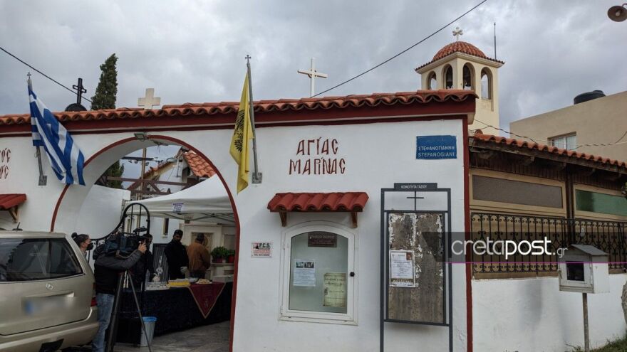 Κακοκαιρία στην Κρήτη: Βαθιά οδύνη στην κηδεία της 49χρονης στην Αγία Πελαγία