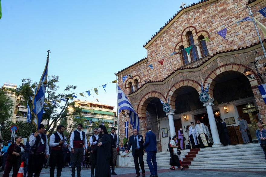 Στους Αμπελόκηπους η ιερά και θαυματουργός εικόνα της Παναγίας Σουμελά - Δείτε φωτογραφίες