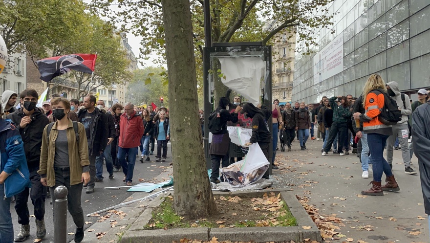 Γαλλία: Επεισόδια σε διαδήλωση στο Παρίσι για τους μισθούς - Έξι συλλήψεις