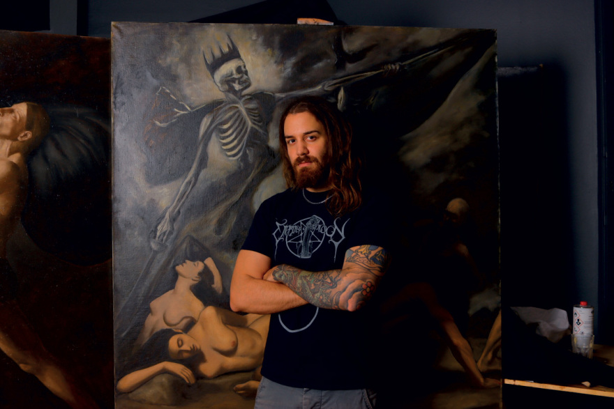 Μάξιμος Μανώλης: Ένας ρομαντικός και ροκ εικαστικός