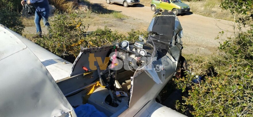 Πτώση μονοκινητήριου αεροπλάνου στο ύψος της Υλίκης - Νεκρός ο πιλότος