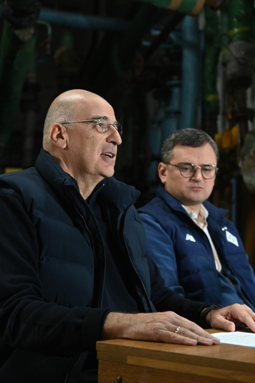 Δένδιας από Ουκρανία: Ξέρουμε τι θα πει να έχεις γείτονα μια αναθεωρητική δύναμη