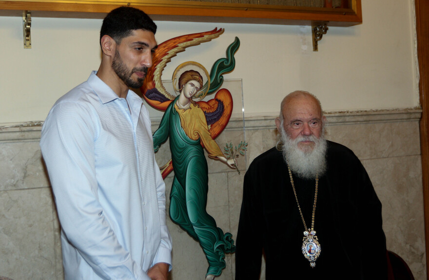 Με τον αρχιεπίσκοπο Ιερώνυμο συναντήθηκε ο Ενές Καντέρ