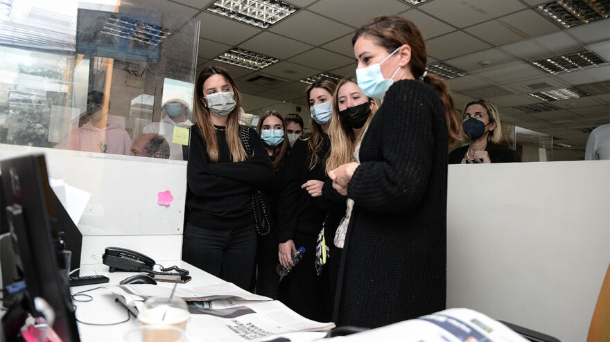 Οι μαθητές της Σχολής Μωραΐτη «τύπωσαν» το δικό τους Πρώτο Θέμα