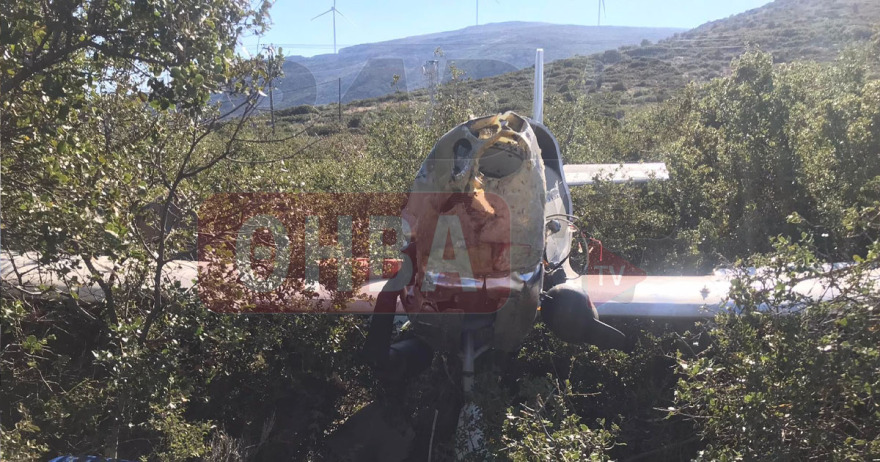 Πτώση μονοκινητήριου αεροπλάνου στο ύψος της Υλίκης - Νεκρός ο πιλότος